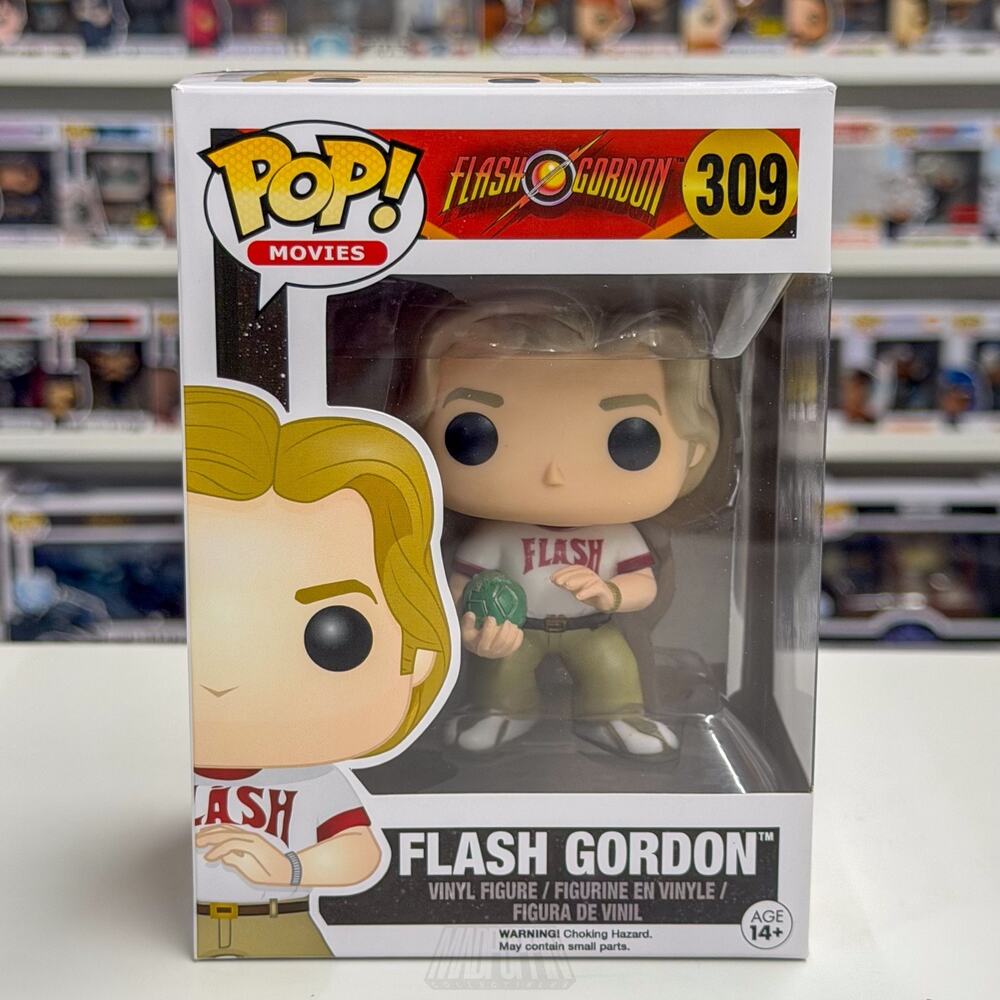 Funko Pop Movies Flash Gordon 309 Vaulted Rare Space Opera Toy Vinyl Figure